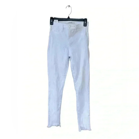JOE’S women’s high rise white stretch jeans sz 25 gently used in great condition - Picture 1 of 7
